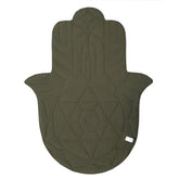 Palm Shaped Weighted-Lap Blanket