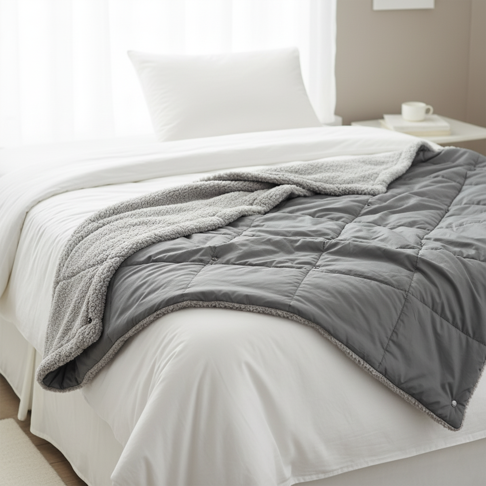 2-in-1 Cordless Wearable Heated Blanket