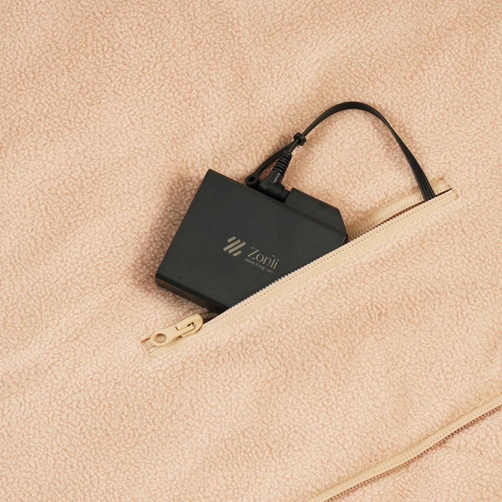 3-in-1 Battery Powered Heated Blanket