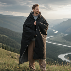 Professional Outdoor Wearable Battery Heated Blanket