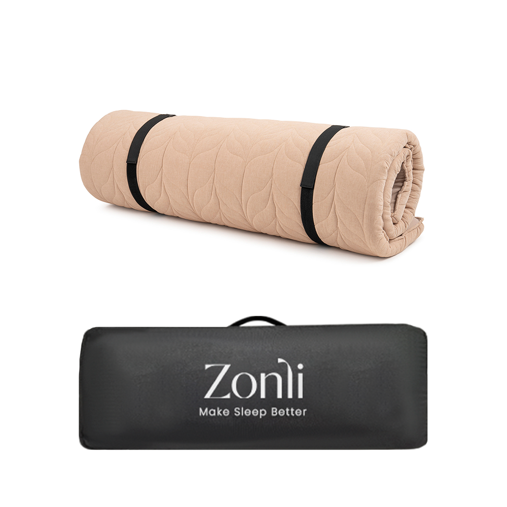 Thick 100% Soft Cotton Floor Mattress - Removable Cover