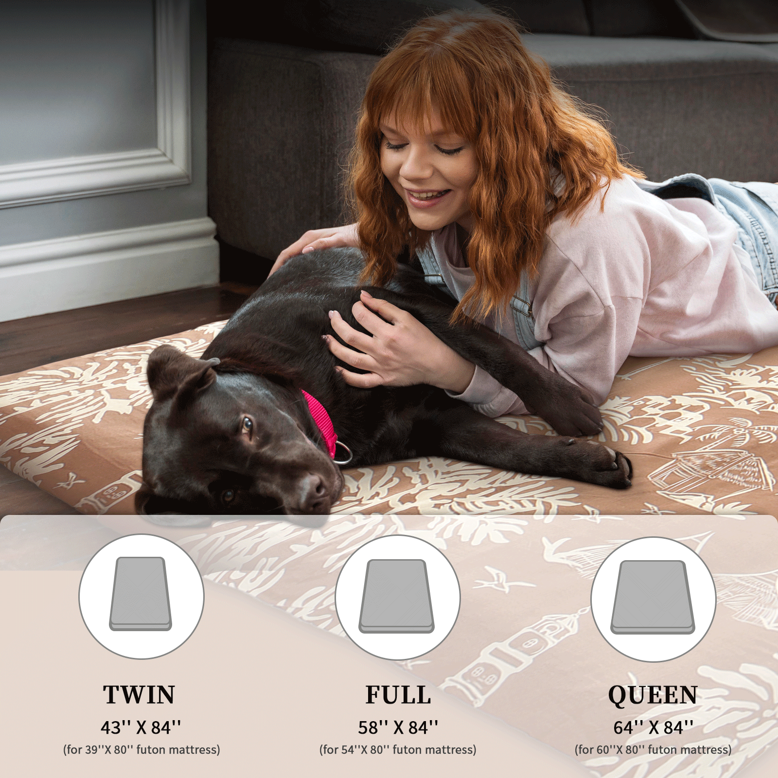 Cotton Futon Mattress Cover