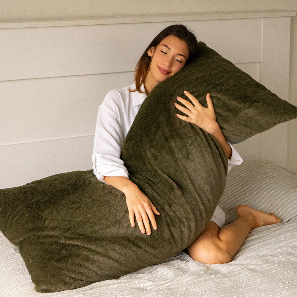 Fluffy Hug Plush Body Pillow