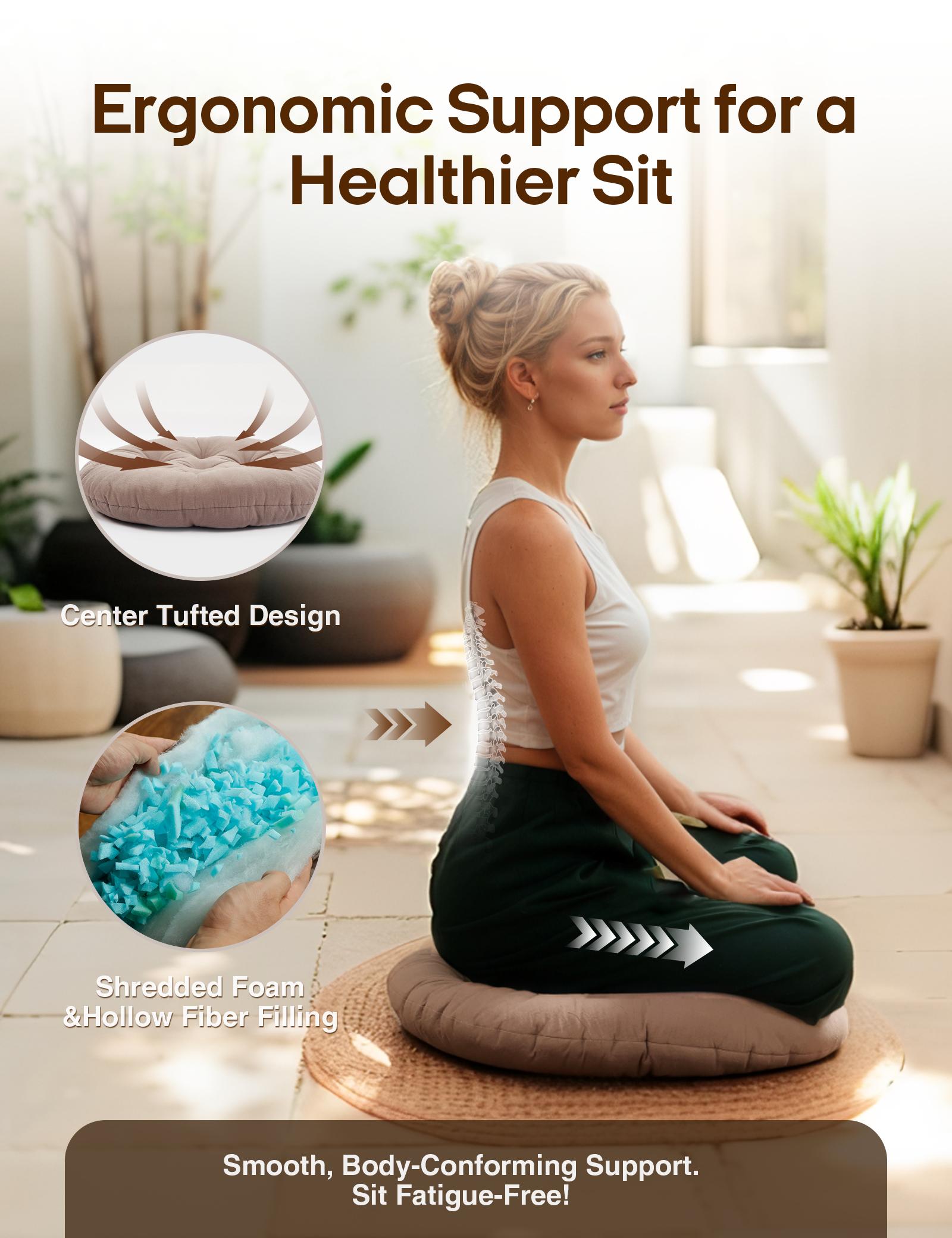 Sit & Relax Floor Pillow