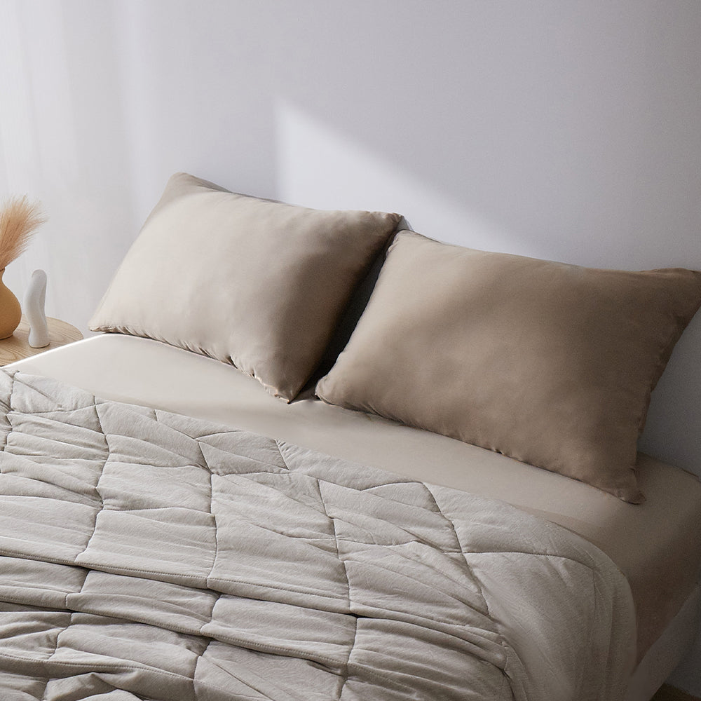 Bamboo Cooling Fitted Sheet-ONE SIZE FOR ALL