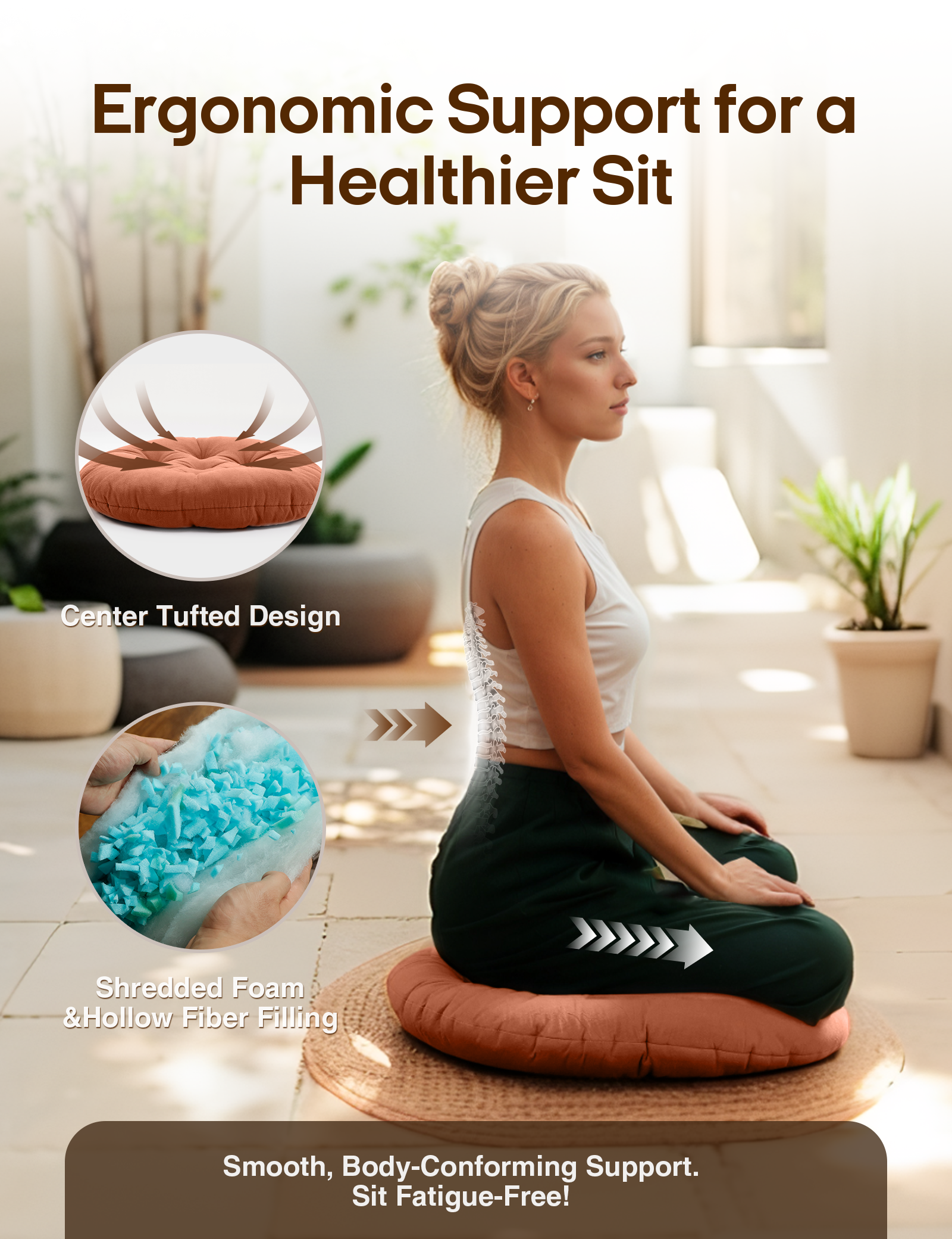 Sit & Relax Floor Pillow