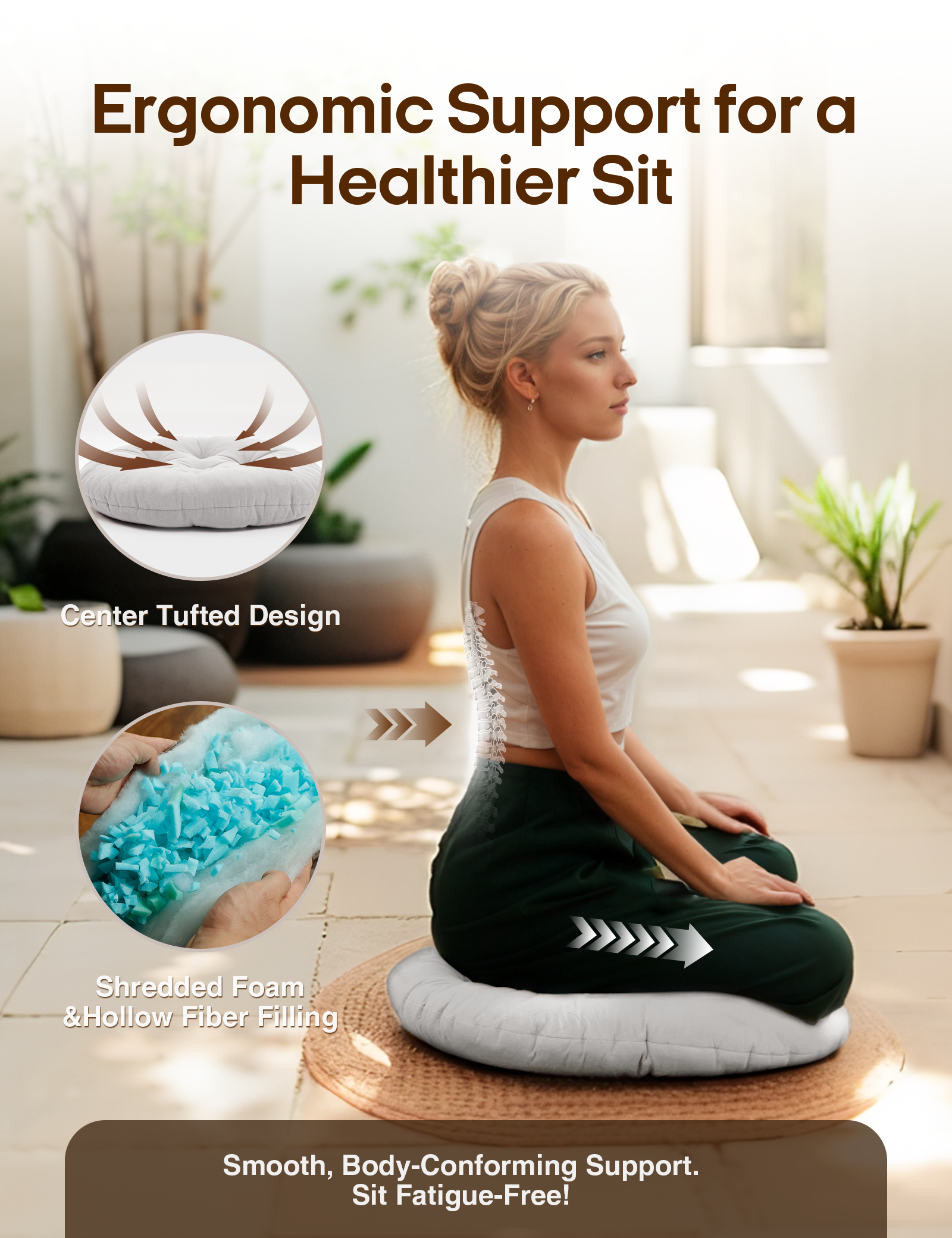Sit & Relax Floor Pillow