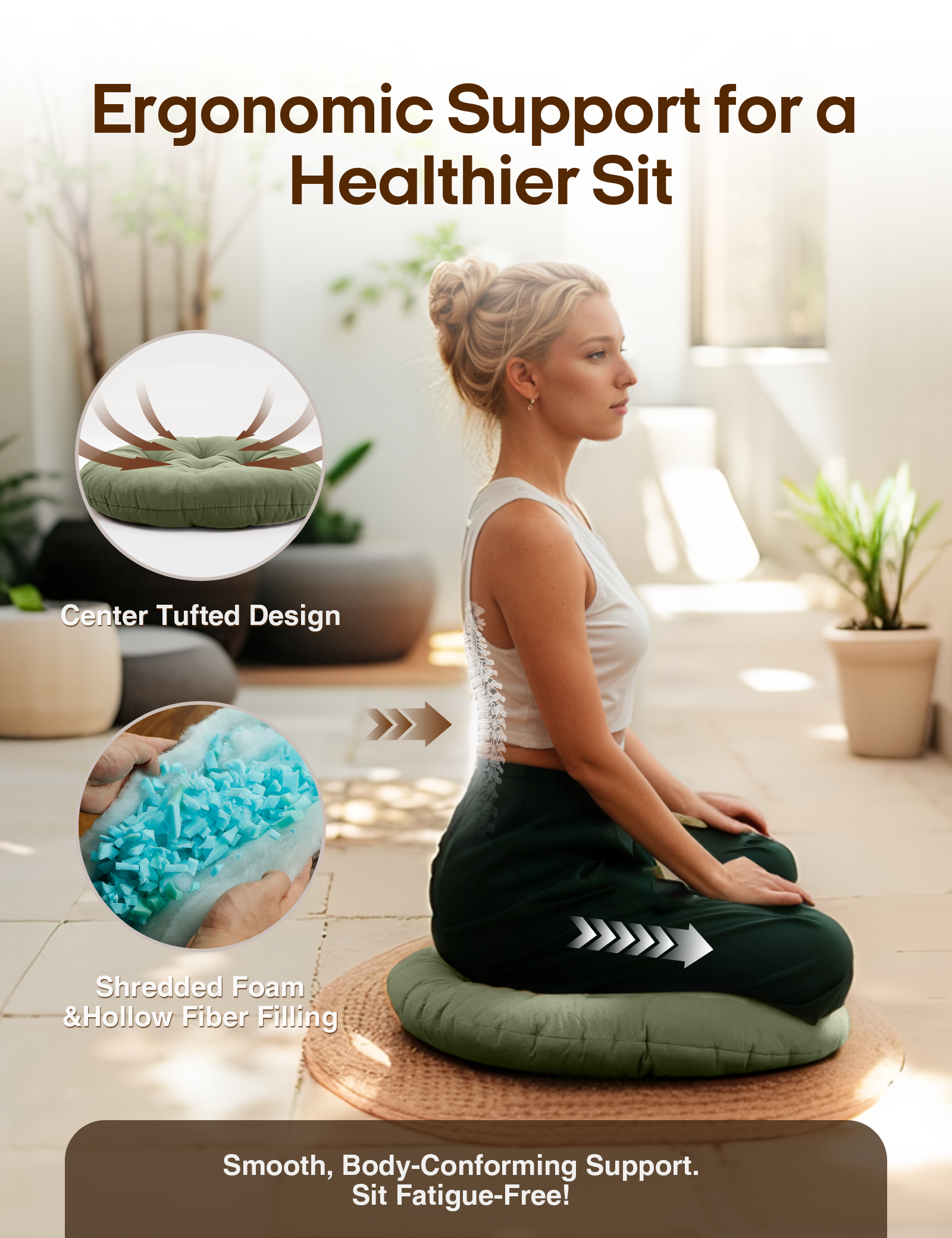 Sit & Relax Floor Pillow
