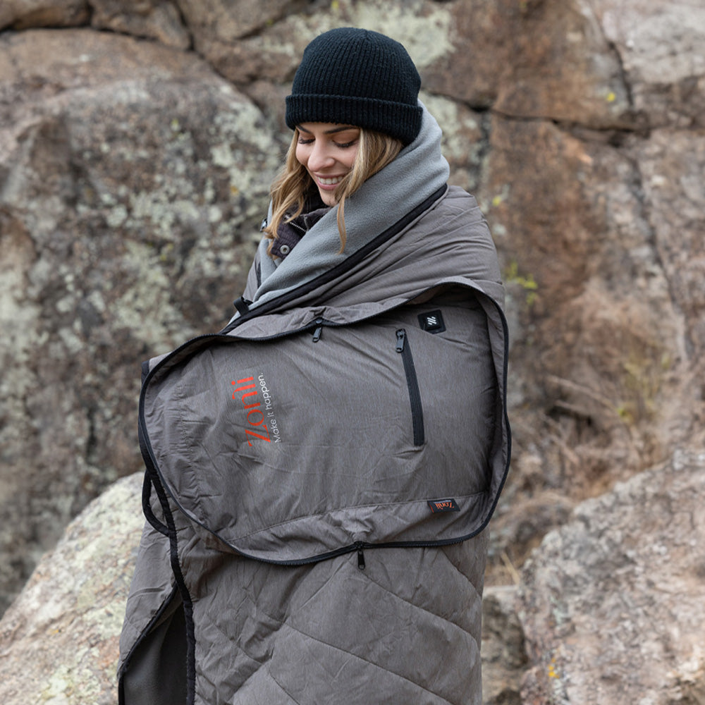 Casual Outdoor Battery Heated Blanket