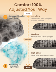 Bubble Plush Body Pillow