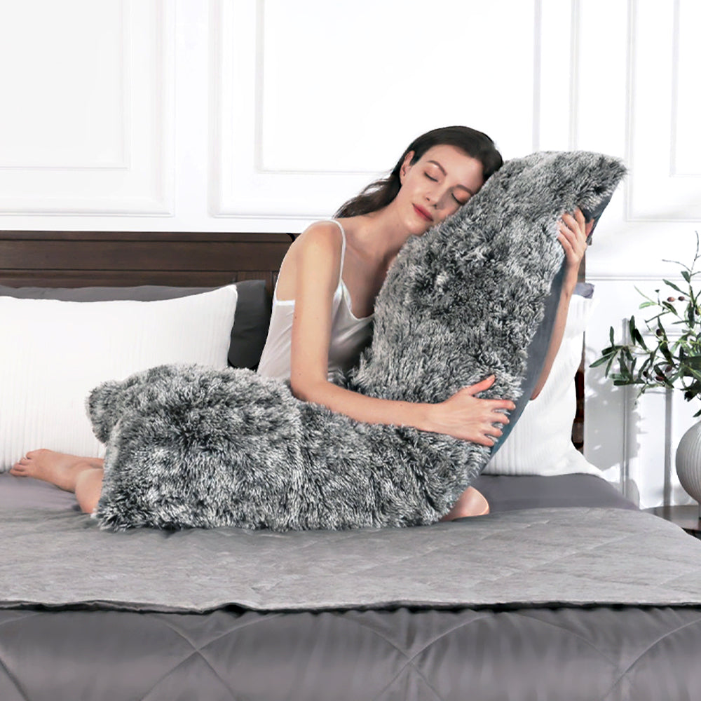 Fluffy Hug Plush Body Pillow