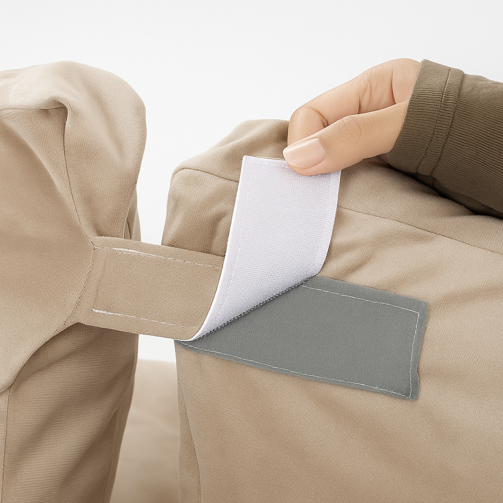 Scallop Nook Corner Floor Sofa