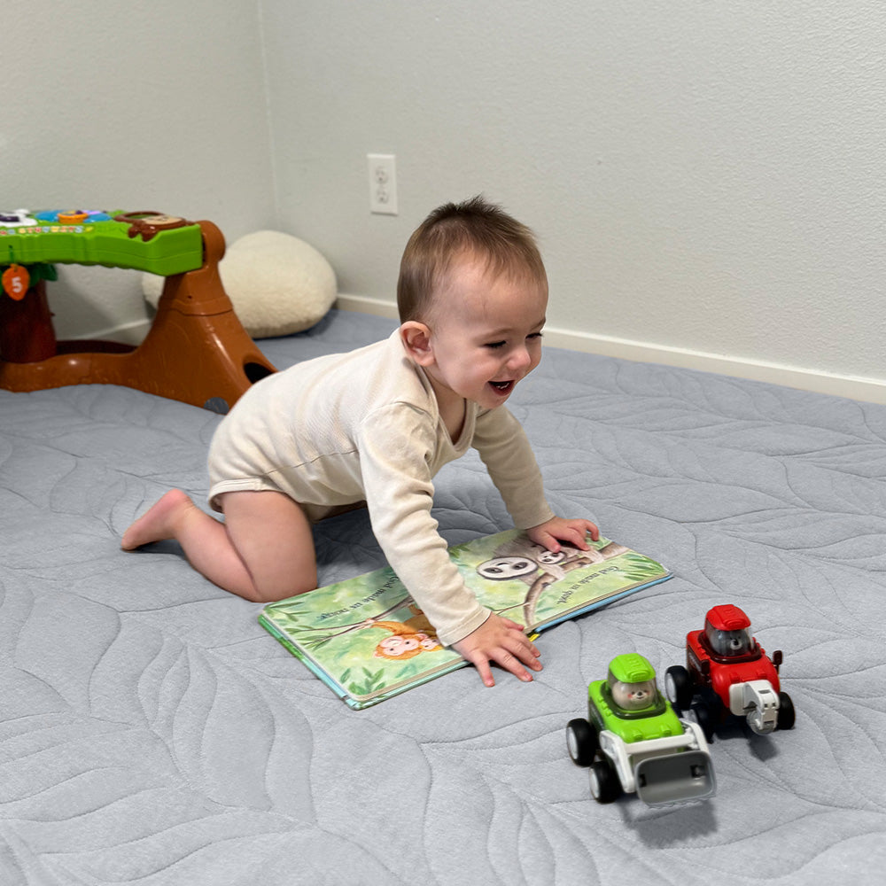 Thick 100% Soft Cotton Floor Mattress - Removable Cover