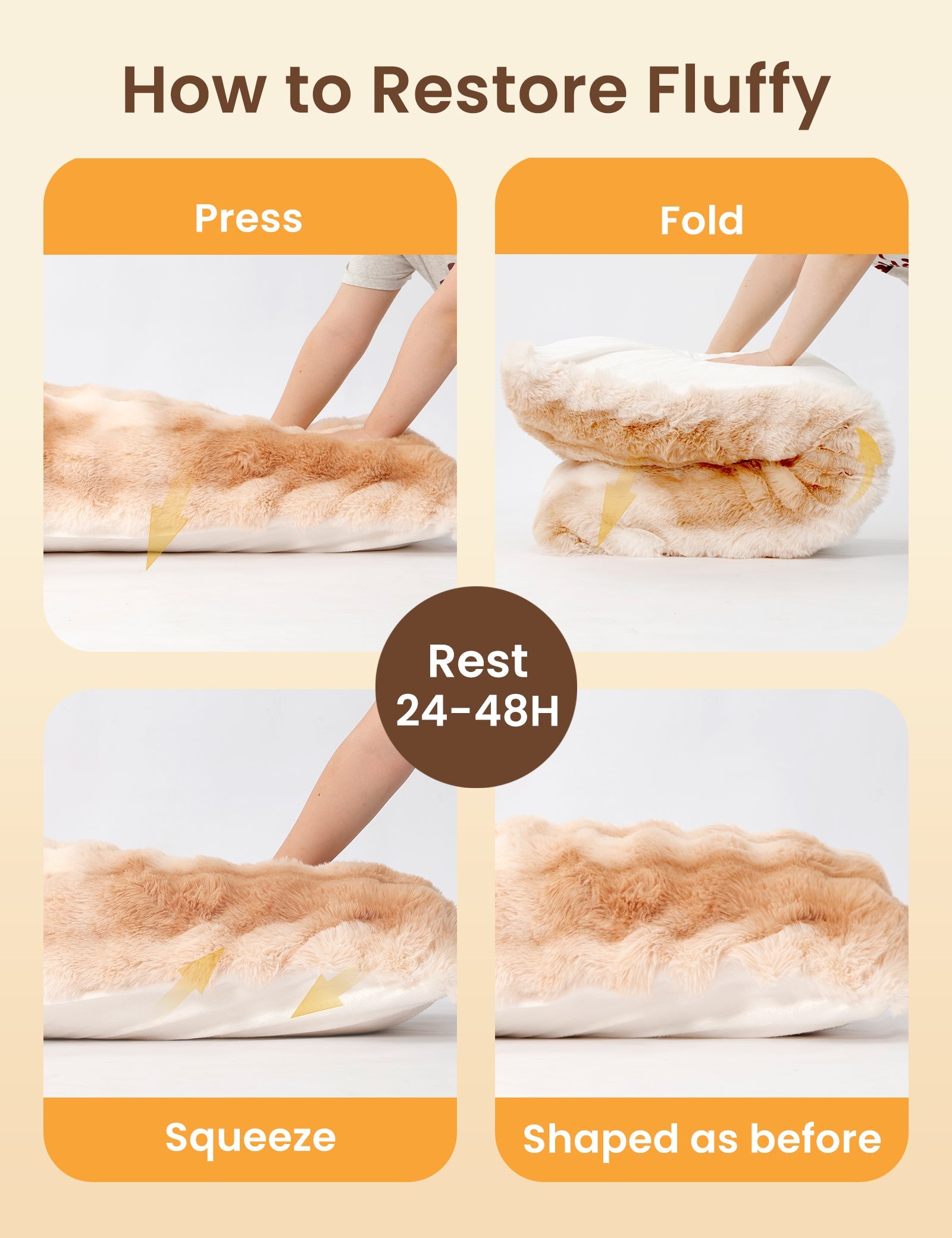 Bubble Plush Body Pillow