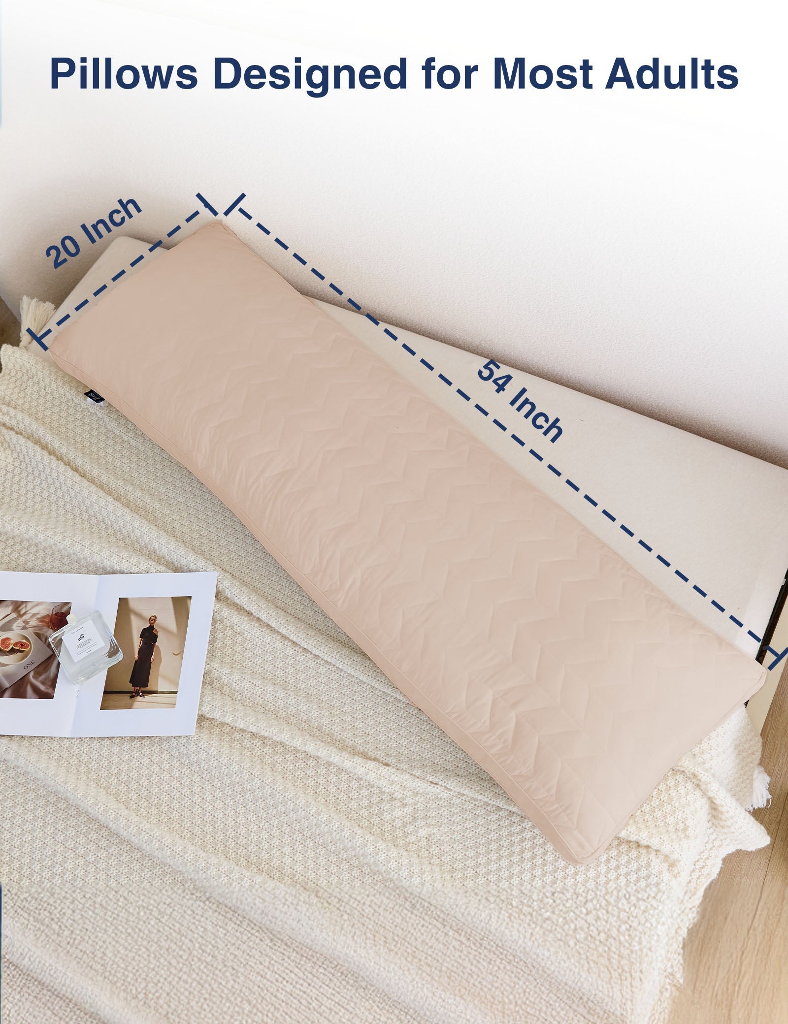 PostureAlign Basic Body Pillow