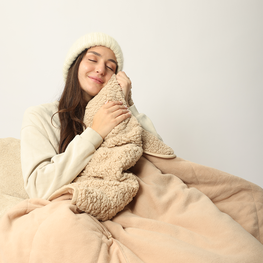 3-in-1 Battery Powered Heated Blanket