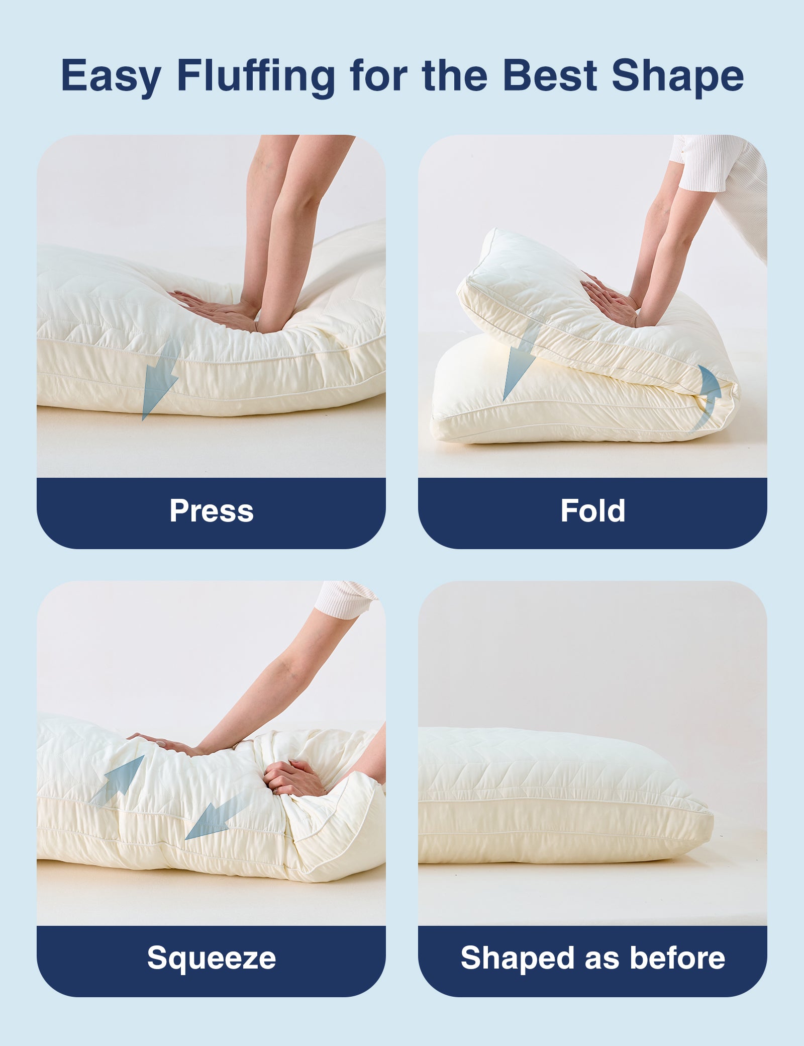 PostureAlign Basic Body Pillow