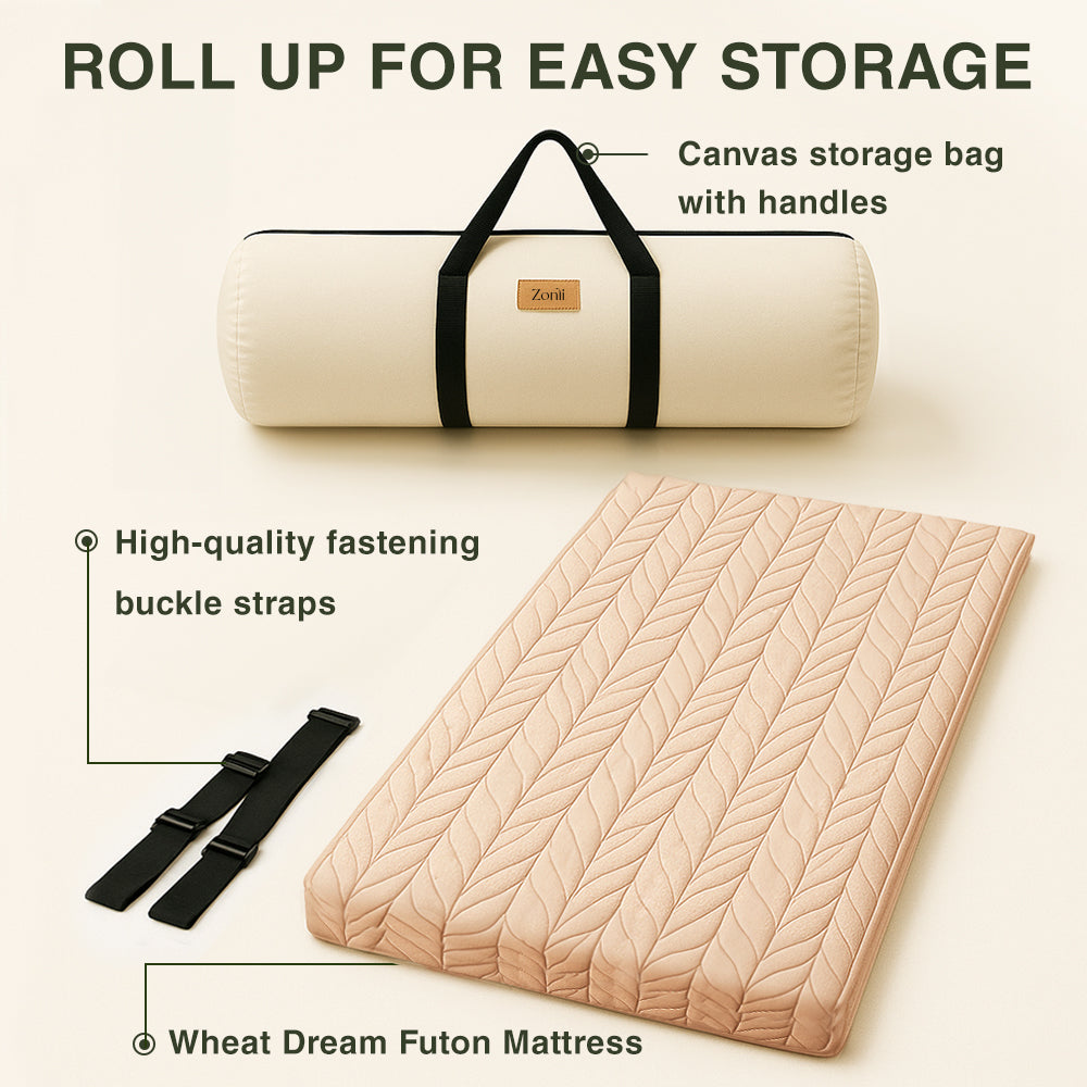 Wheat Dream Futon Mattress
