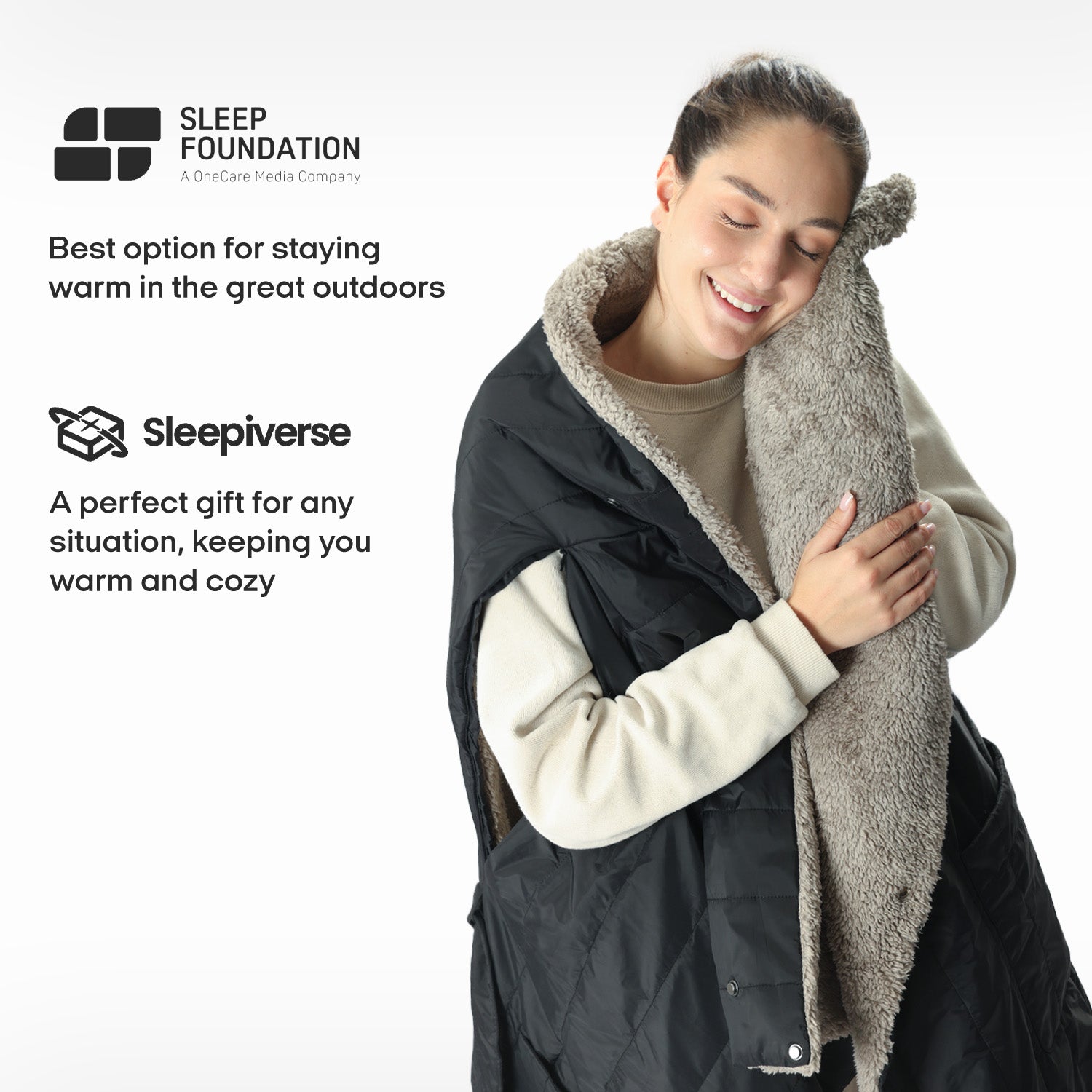 2-in-1 Cordless Wearable Heated Blanket （Waist Belt Edition）