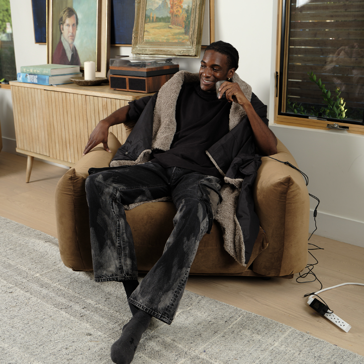 2-in-1 Cordless Wearable Heated Blanket （Waist Belt Edition）