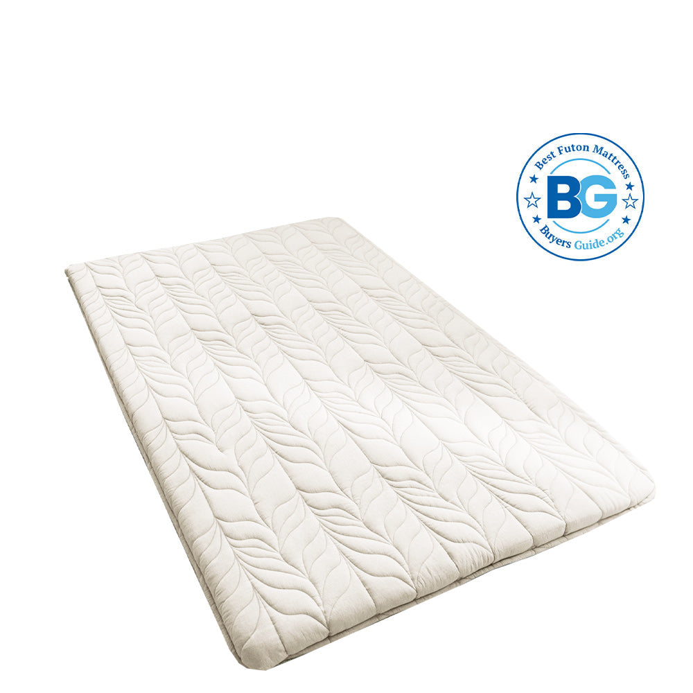 Thick 100% Soft Cotton Floor Mattress - Removable Cover