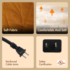 Maple Leaf-Shaped Pet Heating Mat